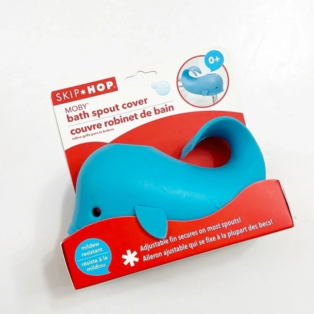 NEW Skip Hop Moby bath spout cover in blue - Picture 1 of 3